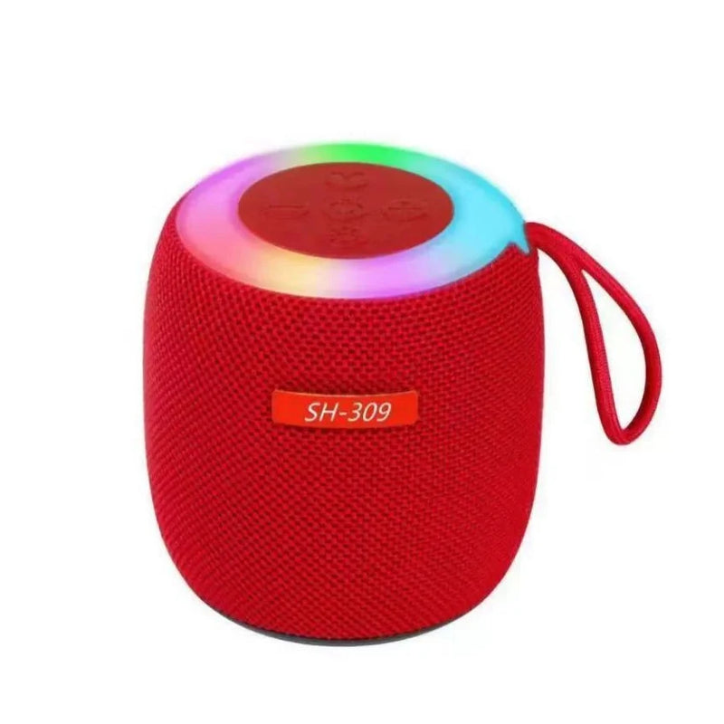 Caixa De Som Speaker Bluetooth RGB Portátil